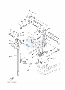 F100DETL drawing THROTTLE-CONTROL