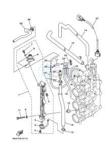 F225TXRD drawing THROTTLE-BODY-3