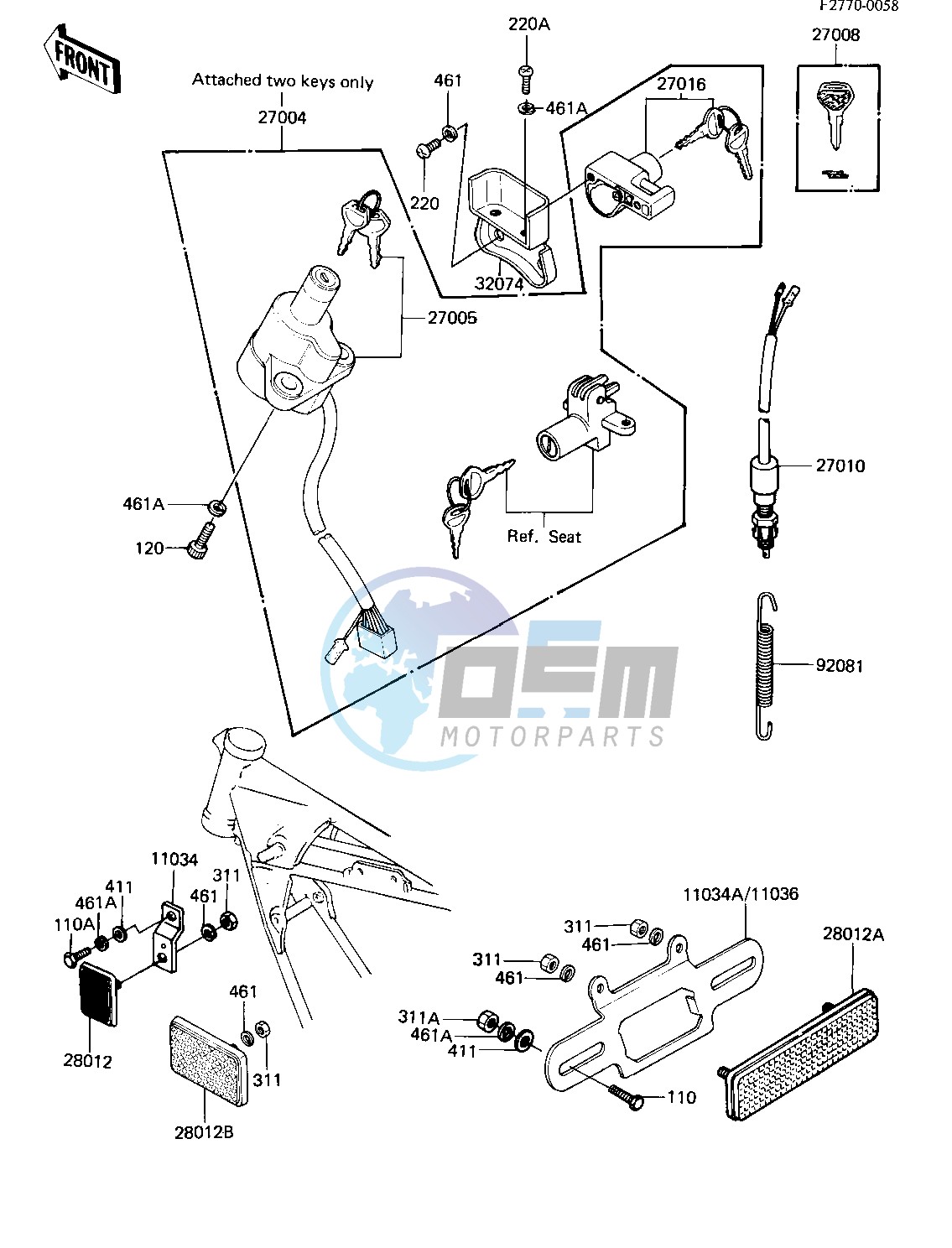 IGNITION SWITCH_LOCKS_REFLECTORS