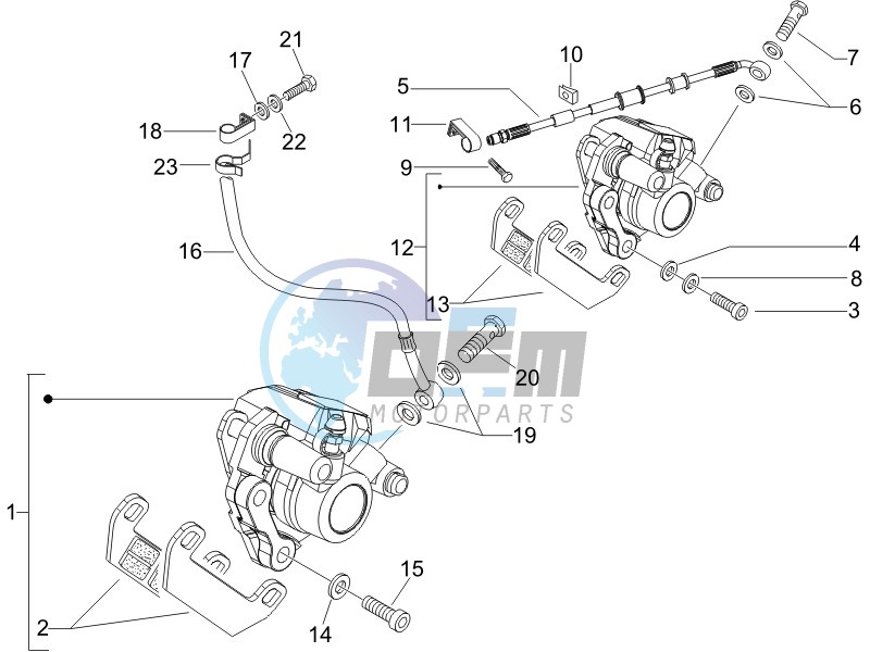 Brakes hose  - Calipers