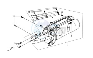 TONIK 50 drawing EXHAUST