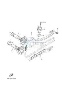 XP500 T-MAX 530 (59CS) drawing CAMSHAFT & CHAIN