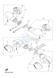 WR250R (BN32 BN31 BN33) drawing FLASHER LIGHT