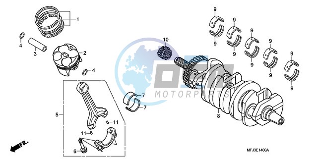 CRANKSHAFT/PISTON