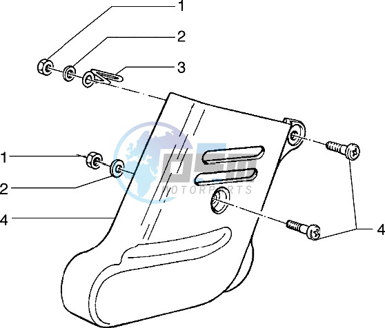 Front Shock absorber cover