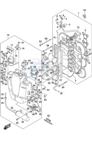 DF 225 drawing Throttle Body