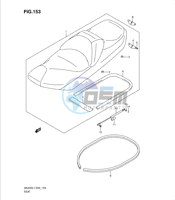 SEAT (AN400ZAL1 E19)