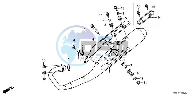 EXHAUST MUFFLER