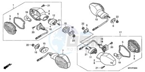 CB600FA9 Europe Direct - (ED / ABS) drawing WINKER