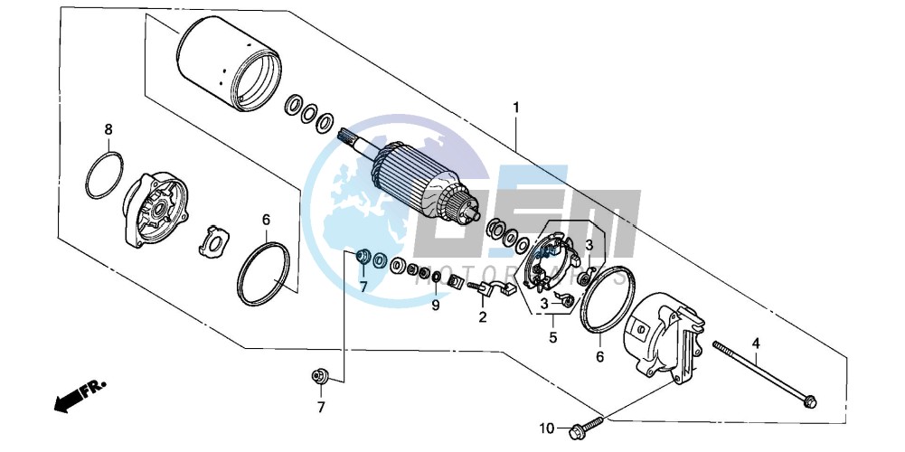 STARTING MOTOR