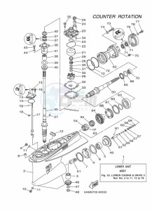 FL200CETX drawing PROPELLER-HOUSING-AND-TRANSMISSION-3