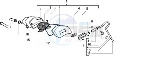 DNA 50 drawing Secondairy air box