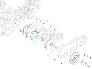 FLY 150 (NAFTA) drawing Driving pulley