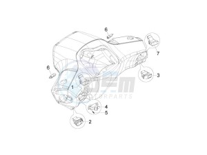 S 125 4T 2V E3 Taiwan drawing Selectors - Switches - Buttons