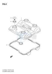 LT-A750X (P28-P33) drawing CYLINDER HEAD COVER