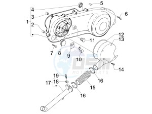 Runner 50 Pure Jet ST drawing Crankcase cover - Crankcase cooling