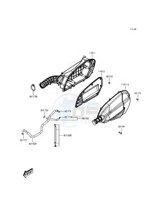 J300 SC300AGF XX (EU ME A(FRICA) drawing Air Cleaner