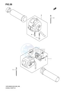 VZR1800 (E3-E28) INTRUDER drawing HANDLE SWITCH (VZR1800K6 K7 K8 K9 L0,VZR1800ZK7 ZK8)