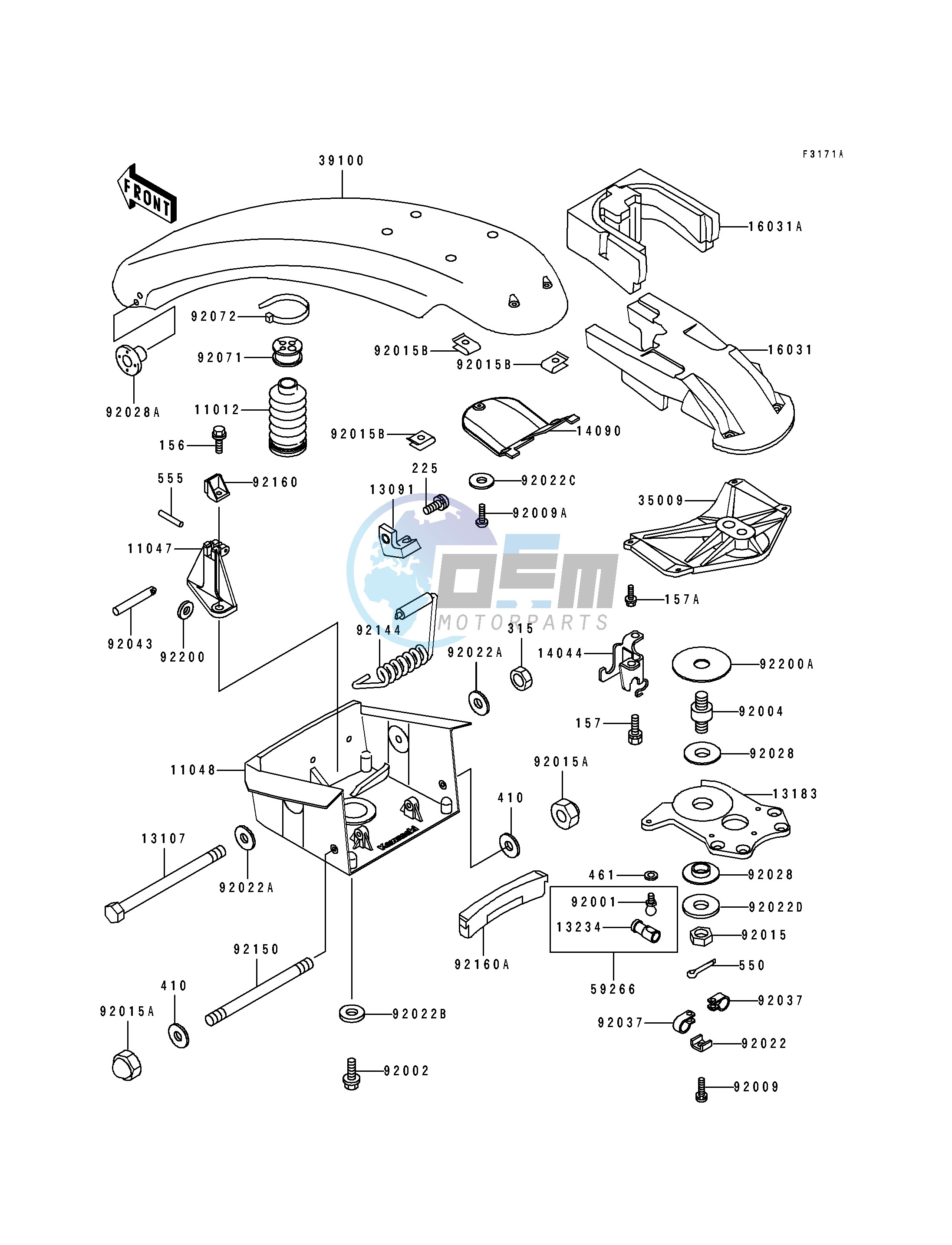 HANDLE POLE -- JS750-A4- -