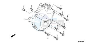 CBF1000FC CBF1000F E drawing A.C. GENERATOR COVER