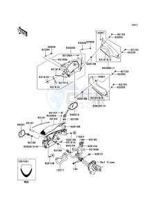 ER-6f EX650A7F GB XX (EU ME A(FRICA) drawing Cowling(Upper)