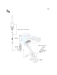 ZR 750 L [Z750 AU] (L7F-L8F) L8F drawing BRAKE PEDAL