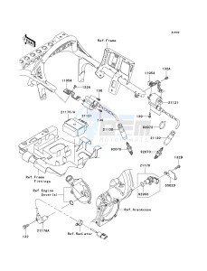 KVF 750 E [BRUTE FORCE 750 4X4I NRA OUTDOORS] (E8F-E9FA) E9F drawing IGNITION SYSTEM