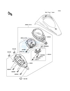 VN900_CLASSIC VN900B9F GB XX (EU ME A(FRICA) drawing Meter(s)