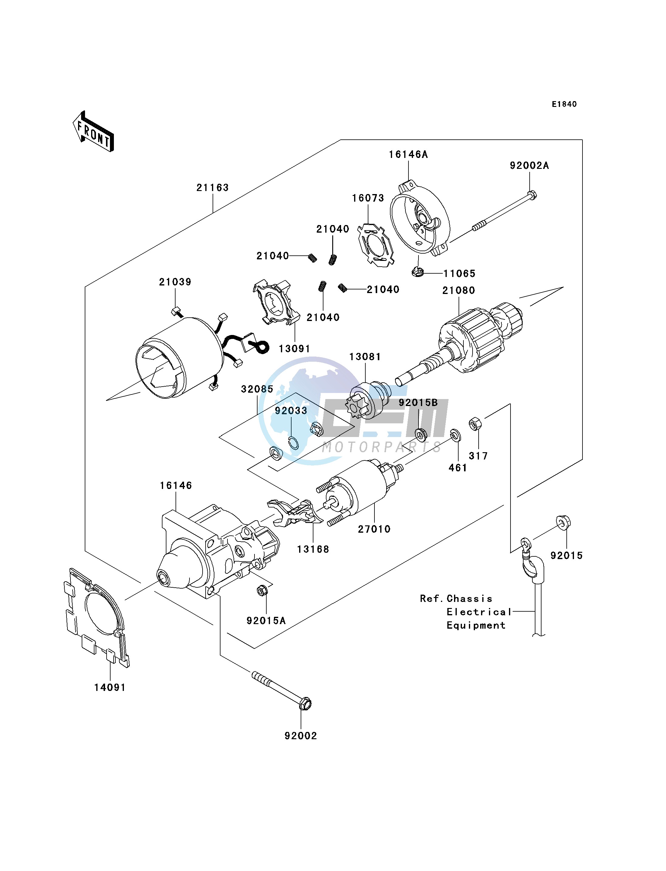 STARTER MOTOR