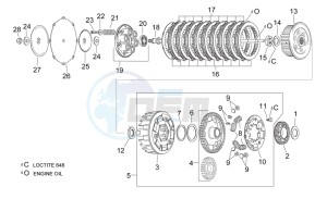 RSV 2 1000 drawing Clutch