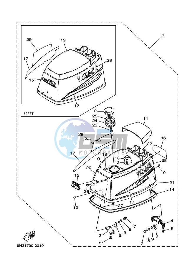 TOP-COWLING