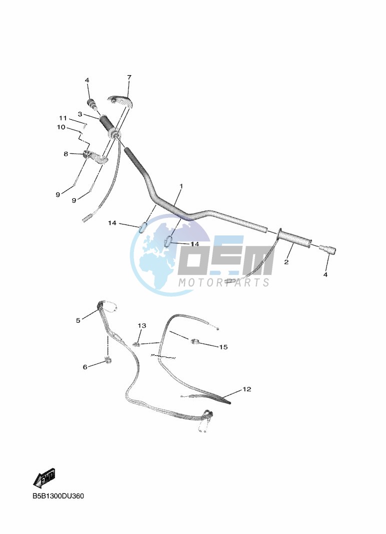 STEERING HANDLE & CABLE