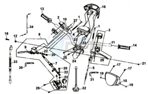 MIO 50I 45KMH (L8) EU EURO4 drawing HANDLEBAR / BRAKE LEVERS CPLL / R