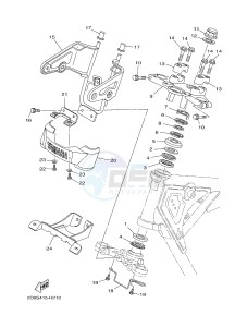 YB125 (2CS8) drawing STEERING