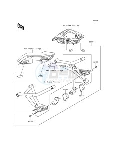 VERSYS 1000 KLZ1000BFF FR GB XX (EU ME A(FRICA) drawing Accessory(Bag Fitting Kit)