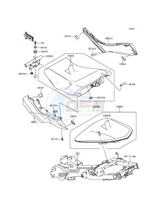 ER-6N ER650EFF XX (EU ME A(FRICA) drawing Seat