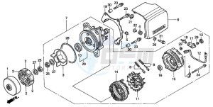 GL1500CD drawing GENERATOR