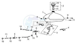 Quasar 180 drawing Fuel Tank