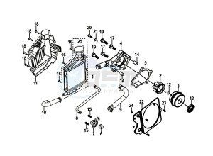 SYMPHONY ST 125I/ABS (XB12WW-EU) (E4) (L8-M0) drawing FLWHEEL COVER