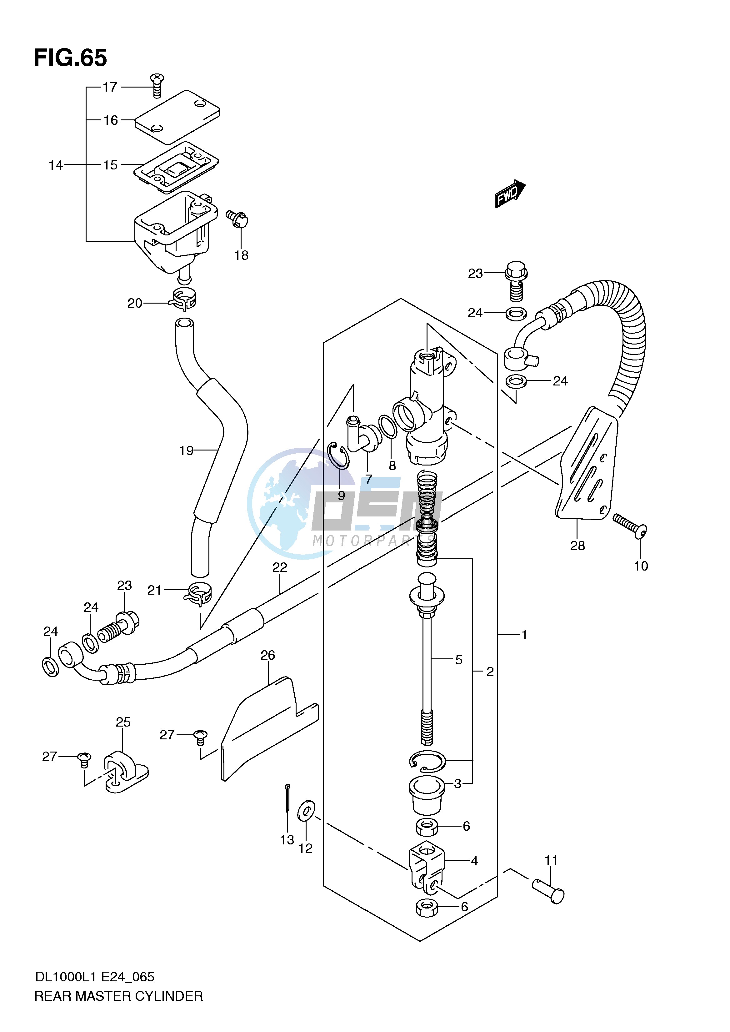 REAR MASTER CYLINDER