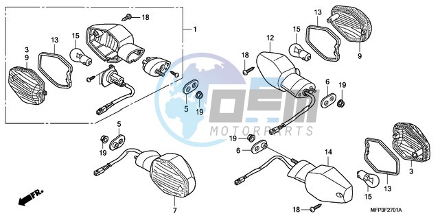 WINKER (CB1300S/CB1300SA)