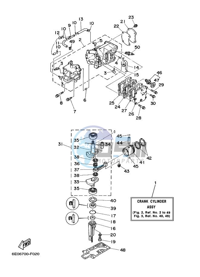 CYLINDER--CRANKCASE