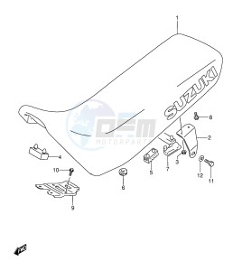 DR350 (E3) drawing SEAT