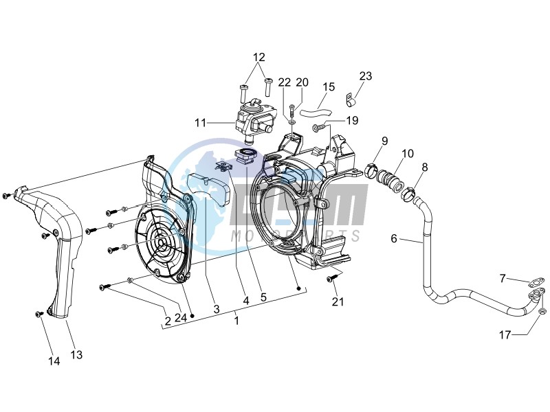 Secondairy air box