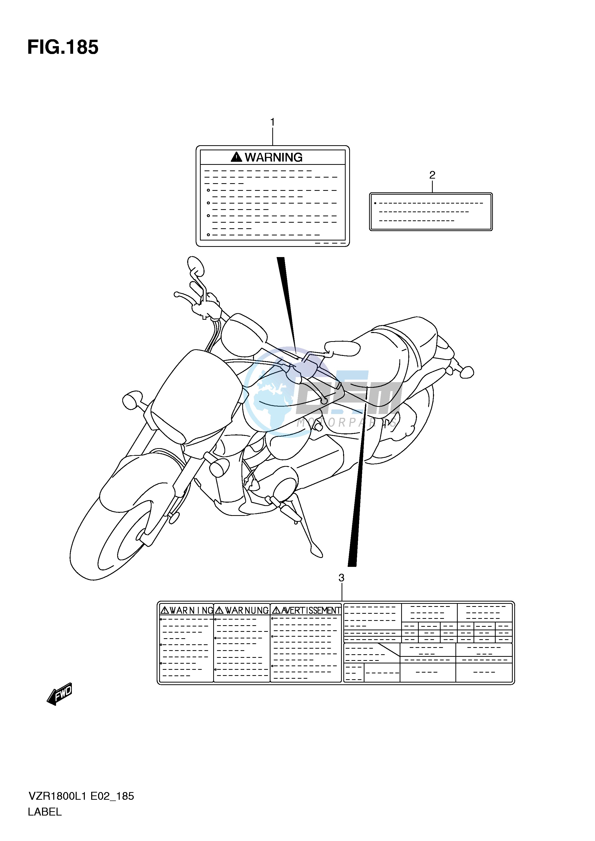 LABEL (VZR1800L1 E24)