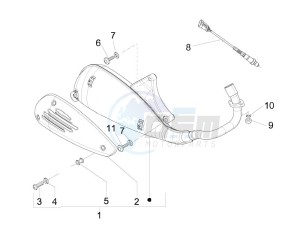 LX 125 4T ie E3 Vietnam drawing Silencer