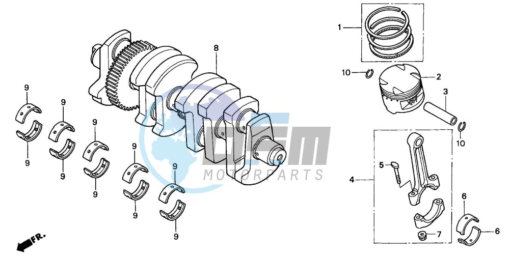 CRANKSHAFT/PISTON