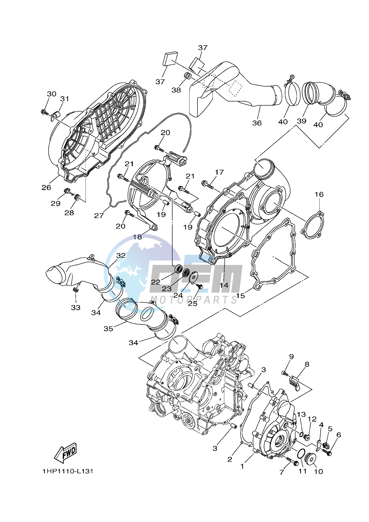 CRANKCASE COVER 1