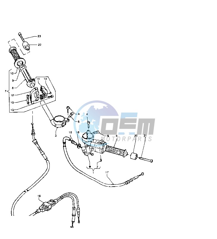 STEERING HANDLE -CABLE