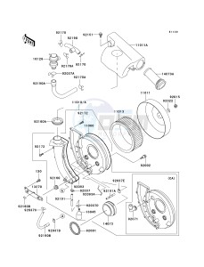 VN 800 A [VULCAN 800] (A10-A11) [VULCAN 800] drawing AIR CLEANER